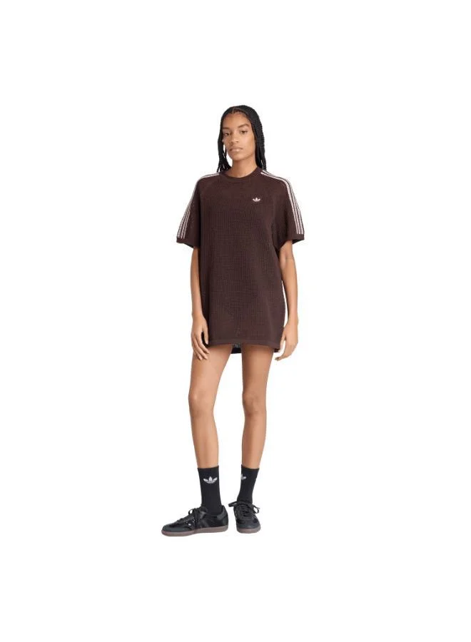adidas Originals KNITTED CROCHET DRESS